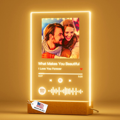 Photo Gifts - Custom Spotify Plaque